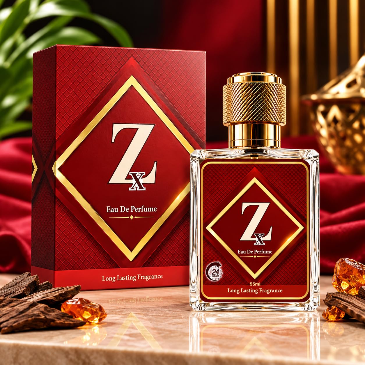Buy ZX Eau De Perfume, 55ml, Long Lasting Fragrance | 24 Hours